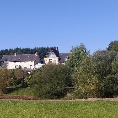 Gite La Pironniere - Piscine, Nature, Au Bord De La Riviere Montreuil-sur-Maine 외부 사진